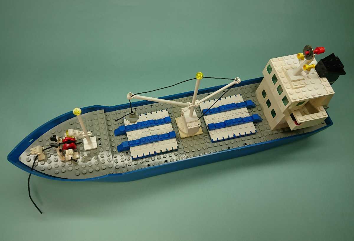 Yahoo!オークション - 水に浮くLEGO 4030 コンテナ船 1980年代の Yahoo!オークション - 水に浮くLEGO 4030 コンテナ船 1980年代の