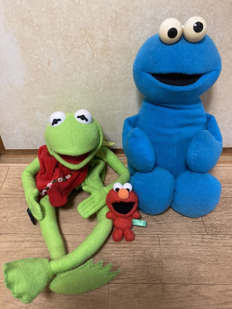 セサミストリート エルモ クッキーモンスター 人形 ぬいぐるみ