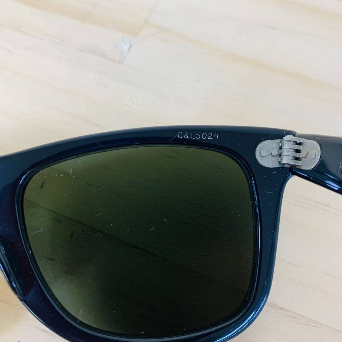 N20042-300 RAYBAN WAYFARER USA 5024 70s 80s B&L ウェイファーラー