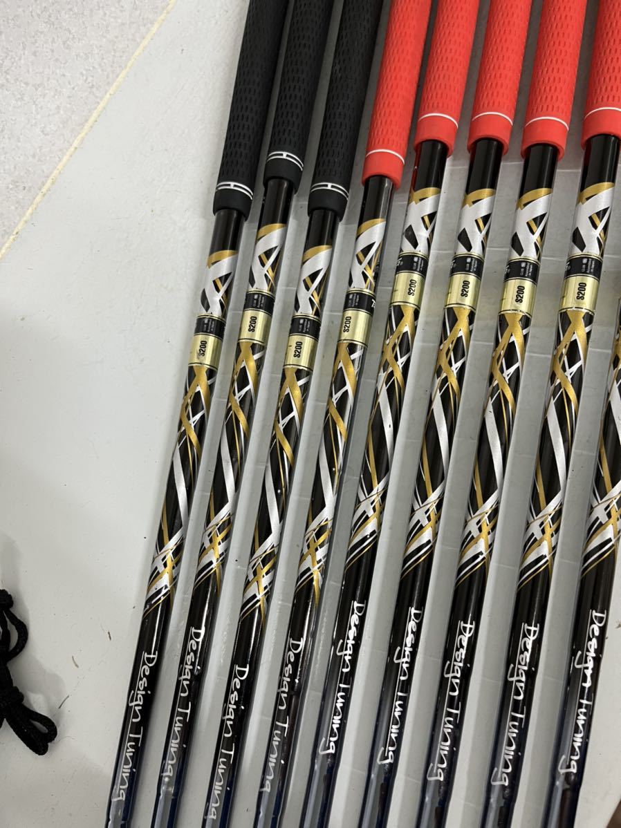 送料無料 豪華9本 限定 ダンロップ SRIXON Z745 ブラック アイアン