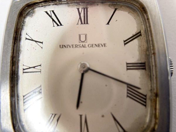希少 ユニバーサル ジュネーブ UNIVERSAL GENEVE 手巻き アンティーク ヴィンテージ 腕 時計 男女兼用_画像2