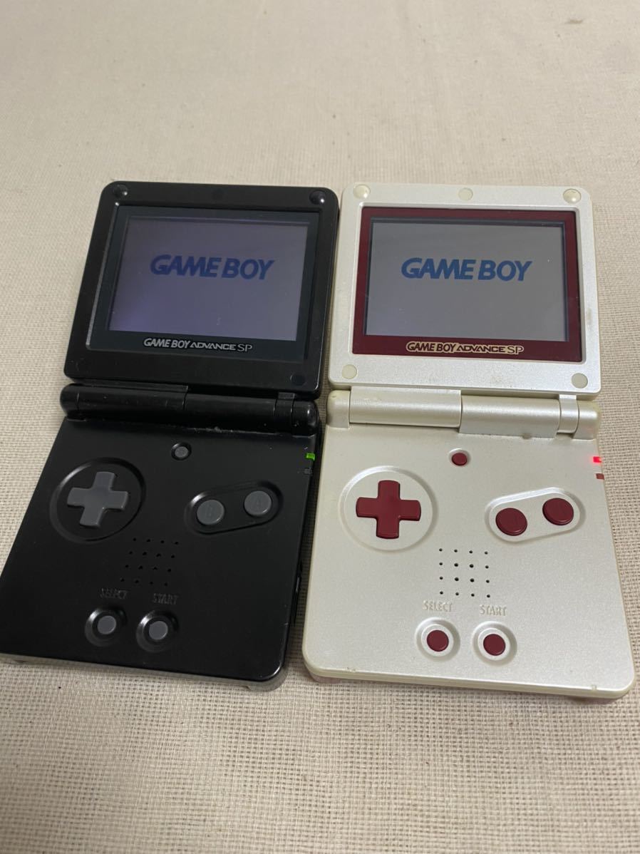 Nintendo ゲームボーイアドバンスSP 本体2台セット 動作確認済 送料