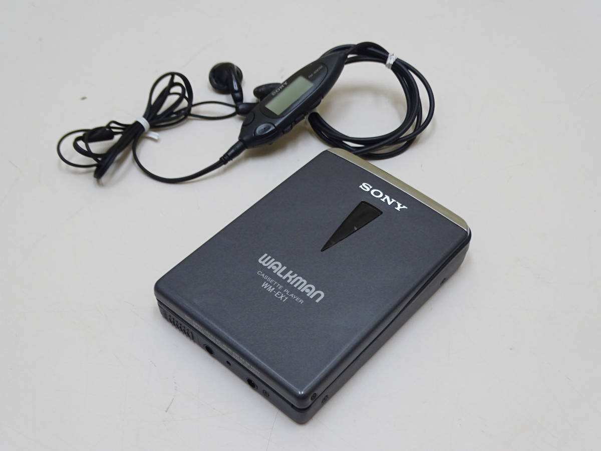 SONY WALKMAN ソニー ウォークマン WM-EX1 グレー/ガンメタ カセット