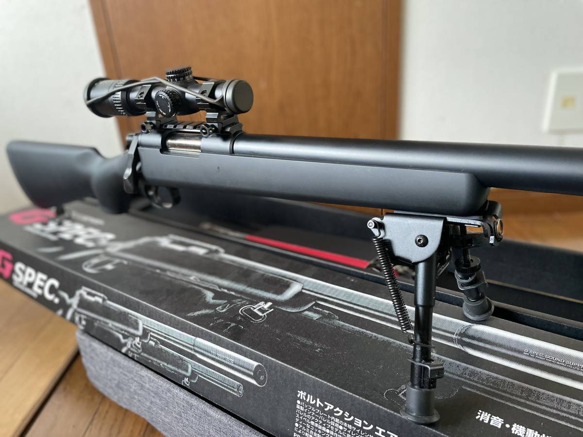 美品 カスタムコンプリート品 東京マルイ VSR-10 Gスペック ブラック