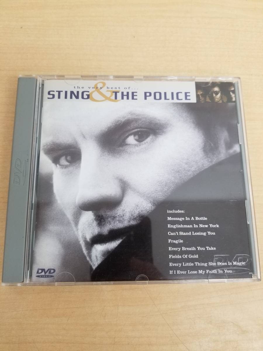 ◆【37742W】中古激安DVD◆the very best of... STING & THE POLICE ディスク傷ほぼなし美品◆_画像1