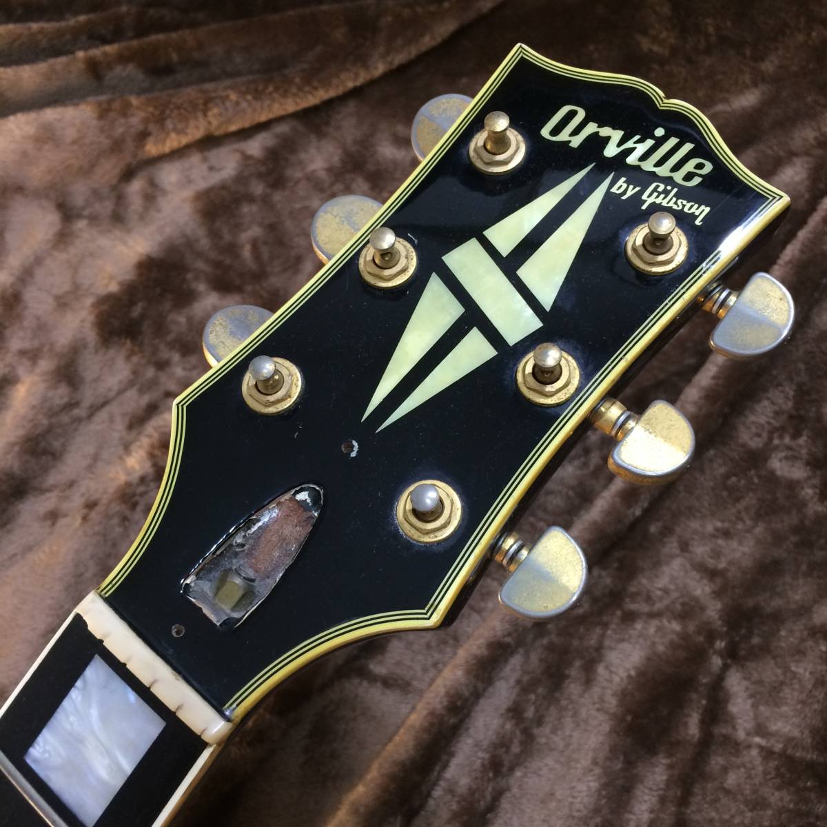 Orville by Gibson Les Paul custom ディープジョイント エレキギター
