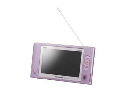 【 良品】 パナソニック ポータブル テレビ SV-ME650-P ワンセグ ピンク
