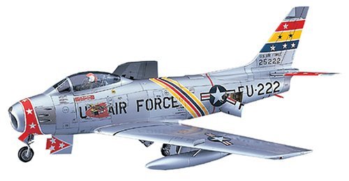 ハセガワ 1/48 アメリカ空軍 F-86F-30 セイバー U.S.エアフォース プラモデル PT13(品)