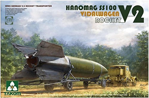 TAKOM 1/35 第二次世界大戦 ドイツ軍 V2ロケットwithハノマーグSS100トラク(未使用・未開封品)