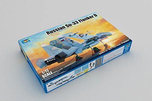 トランペッター 1/72 ロシア海軍 Su-33 フランカーD 航空母艦フライト