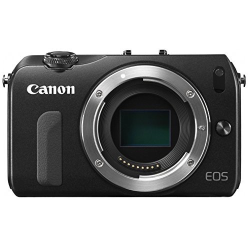(品)Canon ミラーレス一眼カメラ EOS M ボディ ブラック EOSMBK-BODY