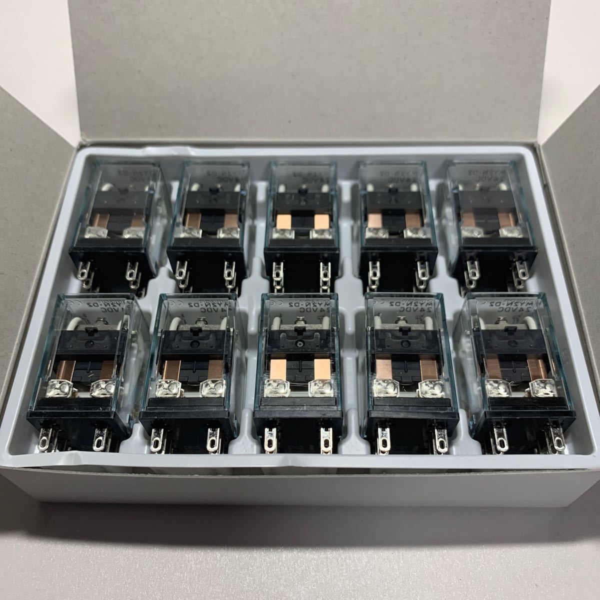 新品 オムロン MY2N-D2 DC24V 10個 ミニパワーリレー | contifarma.pe