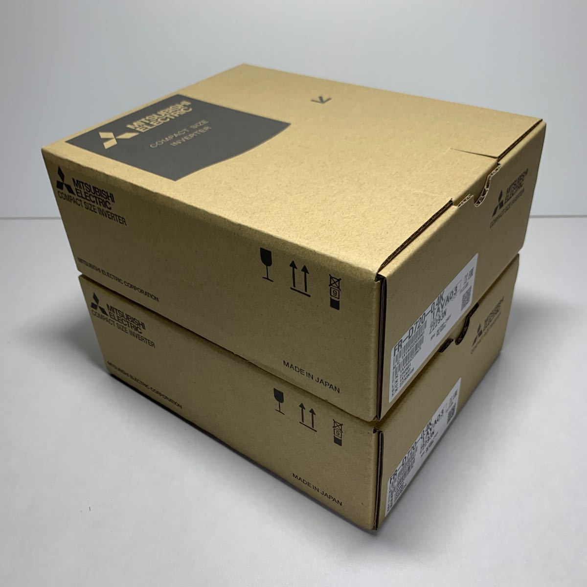 新品未開封 三菱電機 FR-D720-0.4K 2台 インバータ | smsgolubovci.me