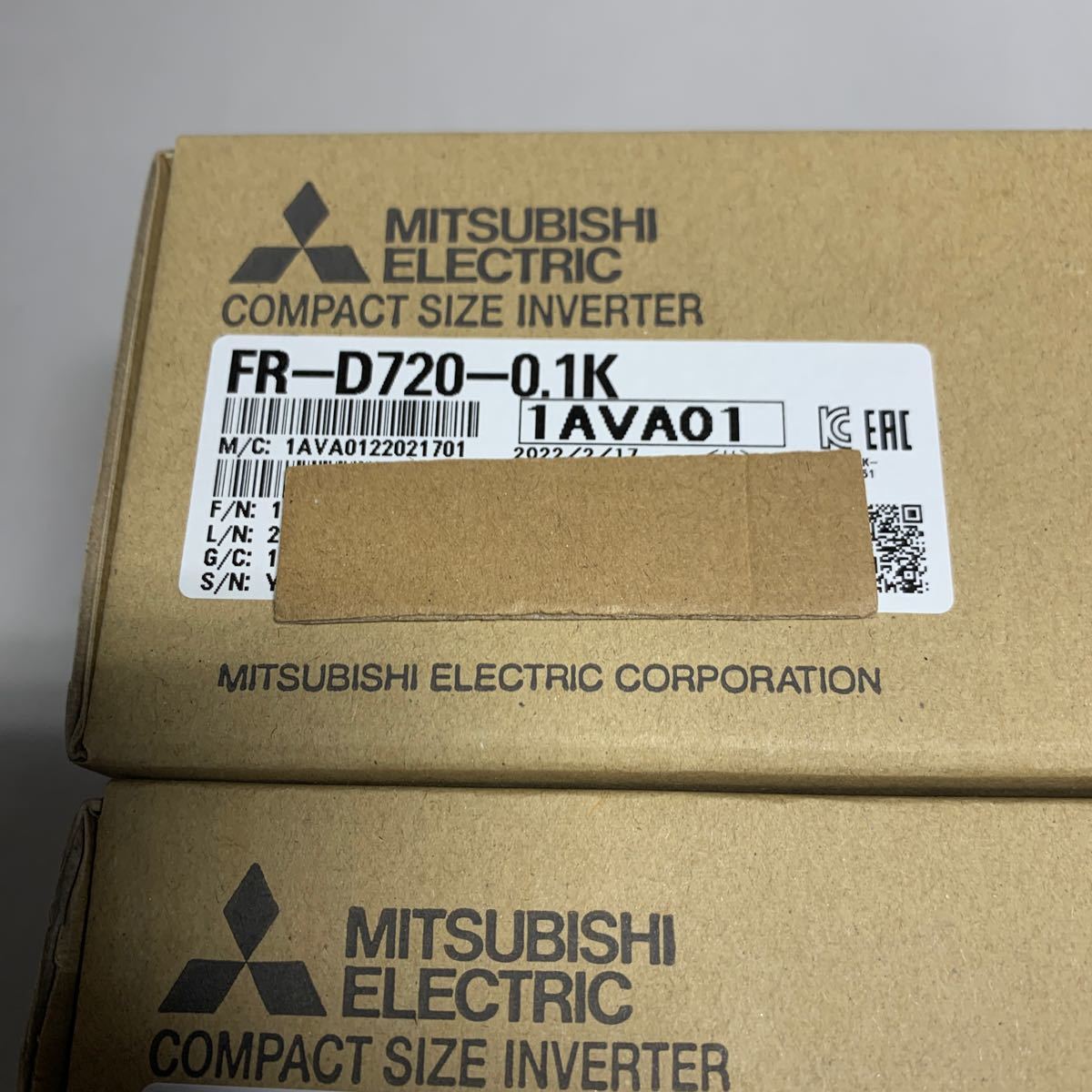 新品未開封 三菱電機 FR-D720-0.1K 2台 インバータ | contifarma.pe