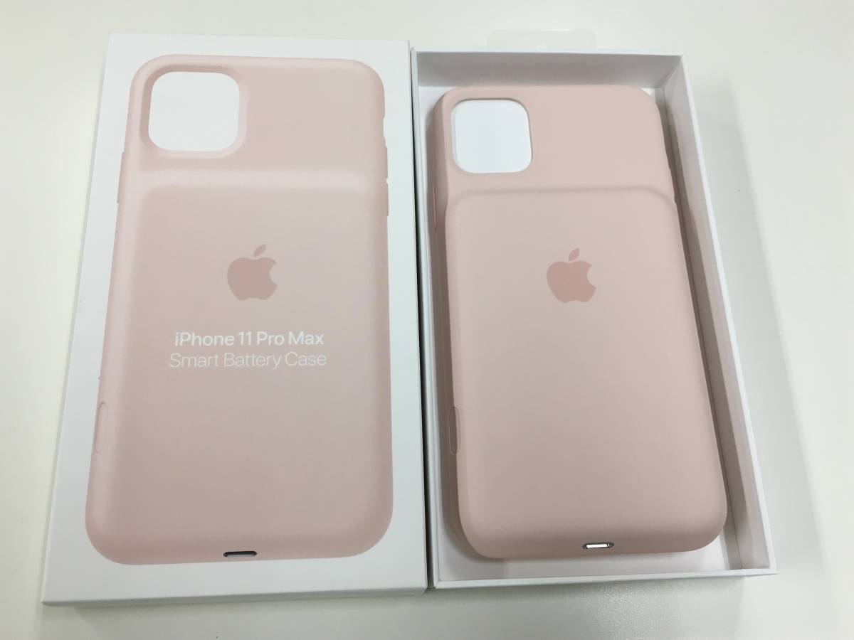 送料無料　新品未使用品 iPhone11 Pro MAXバッテリーケース ピンク apple純正品 正規品