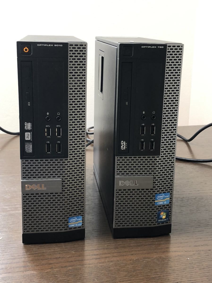 DELL OPTIPLEX 9010 Corei5-3470GHz(メモリ：8GB/DELL 790 Corei5-2400 3.10GHz メモリ：8GB(2台セット)