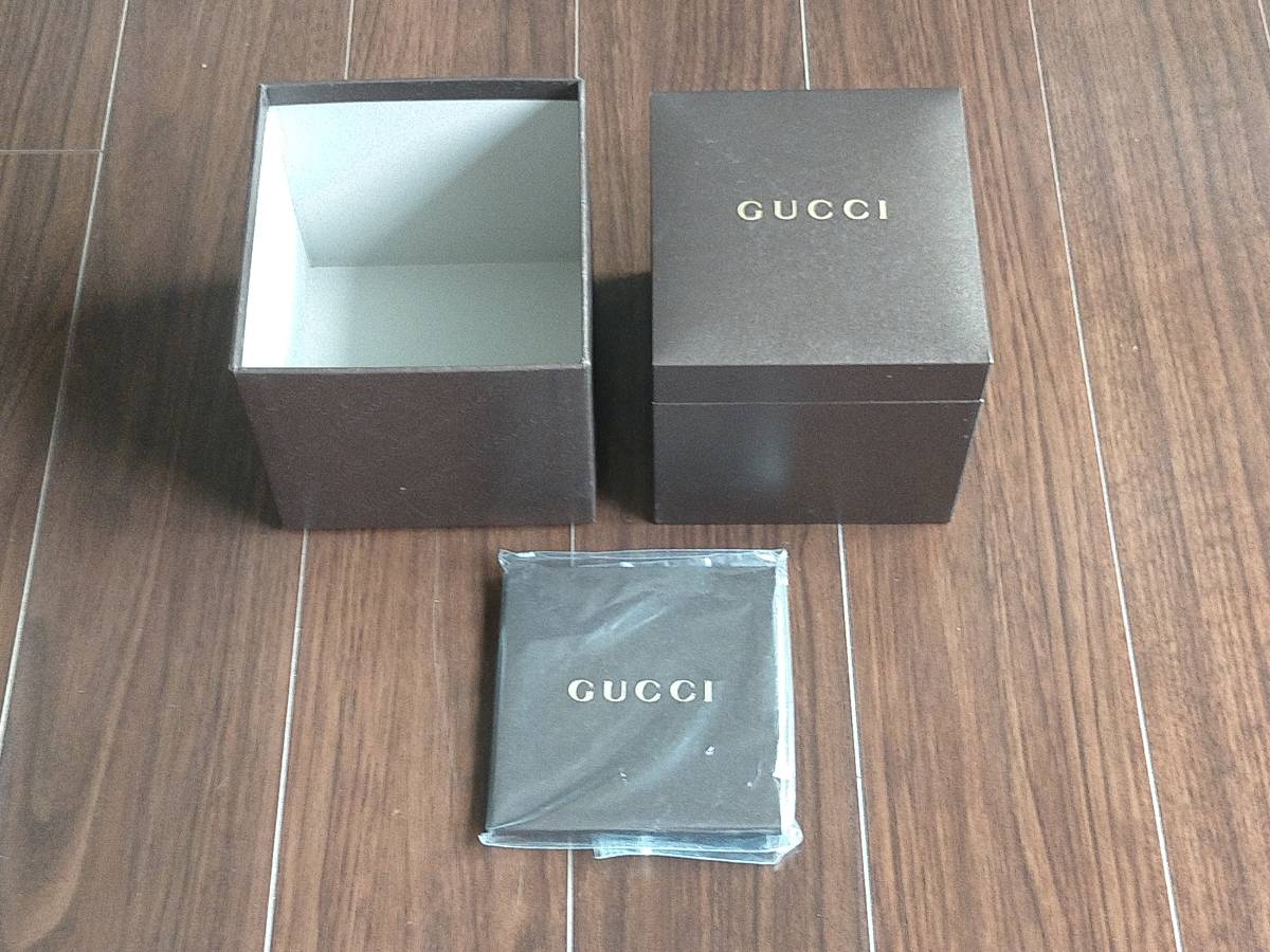 1円～★E78★GUCCI グッチ 腕時計 空箱 ウォッチ ケース_画像2