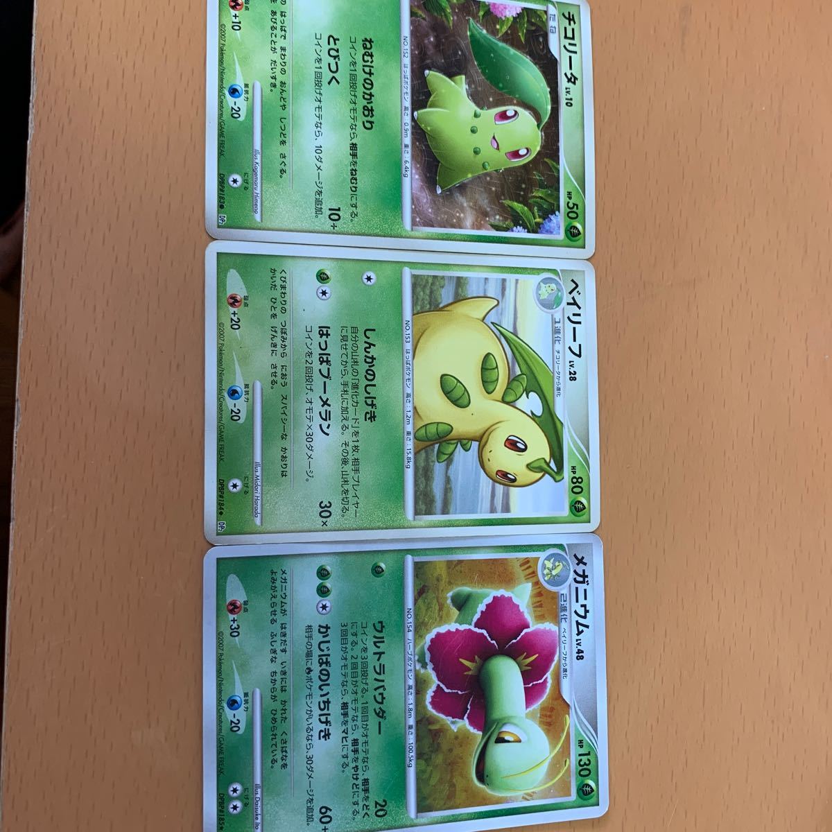 Paypayフリマ ポケモンカード ポケカ チコリータ ベイリーフ メガニュウム 進化 Paypayフリマ ポケモンカード ポケカ チコリータ ベイリーフ メガニュウム 進化