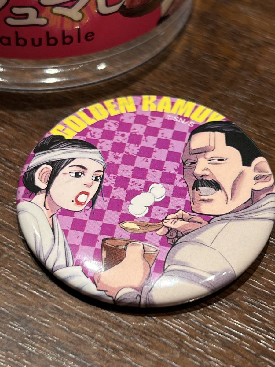 値下げ】 ゴールデンカムイ展 脳みそマシュマロ 缶バッジ