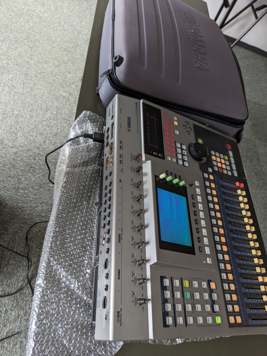 ケース付きYAMAHA AW4416 マルチトラックレコーダー ヤマハ デジタルミキサー ワークステーション
