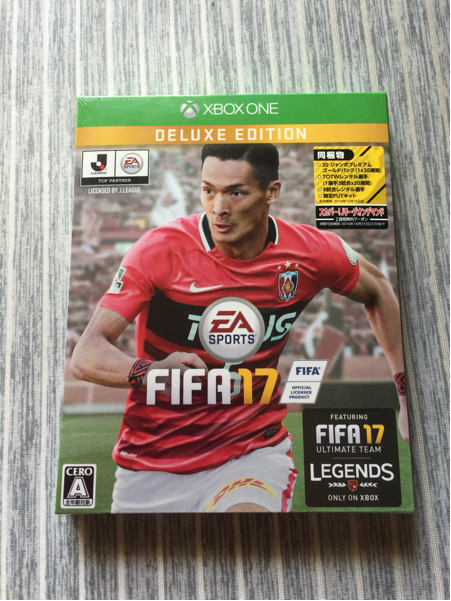 ヤフオク 新品 未開封品 Xbox One Fifa 17 Deluxe Edition