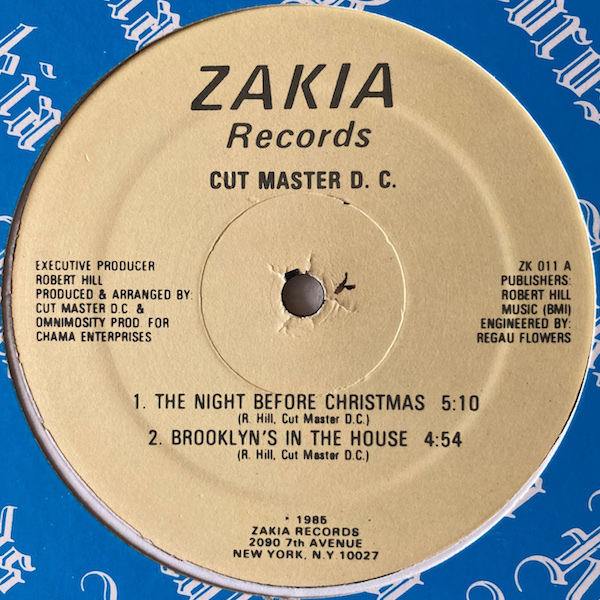 【US / 12inch】 CUT MASTER D.C. / The Night Before Christmas - Brooklyn's In The House 【ZK 011】_画像4