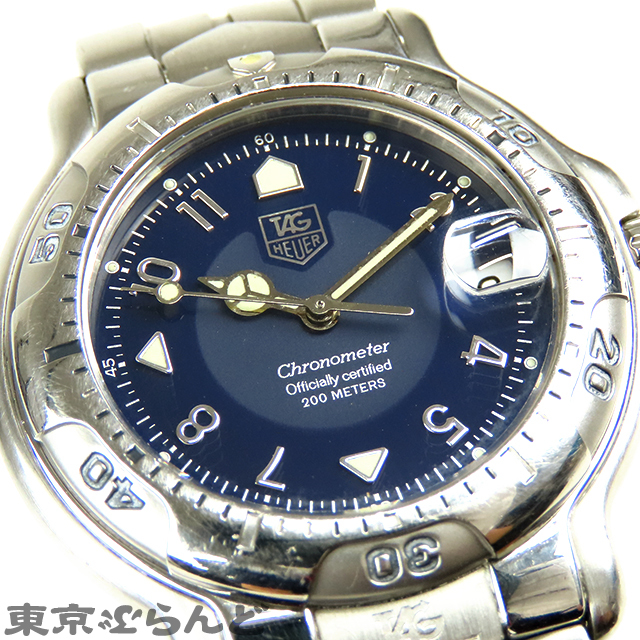 101609759 1円～ タグホイヤー TAG Heuer 6000 腕時計 WH5113-K1 メンズ SS ステンレススチール 自動巻_画像5