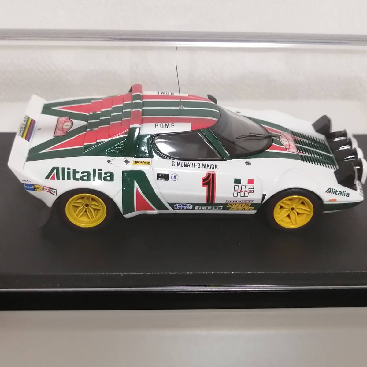 HPI hpi 1/43 LANCIA STRATOS HF Lancia Stratos #1 Monte Carlo миникар 