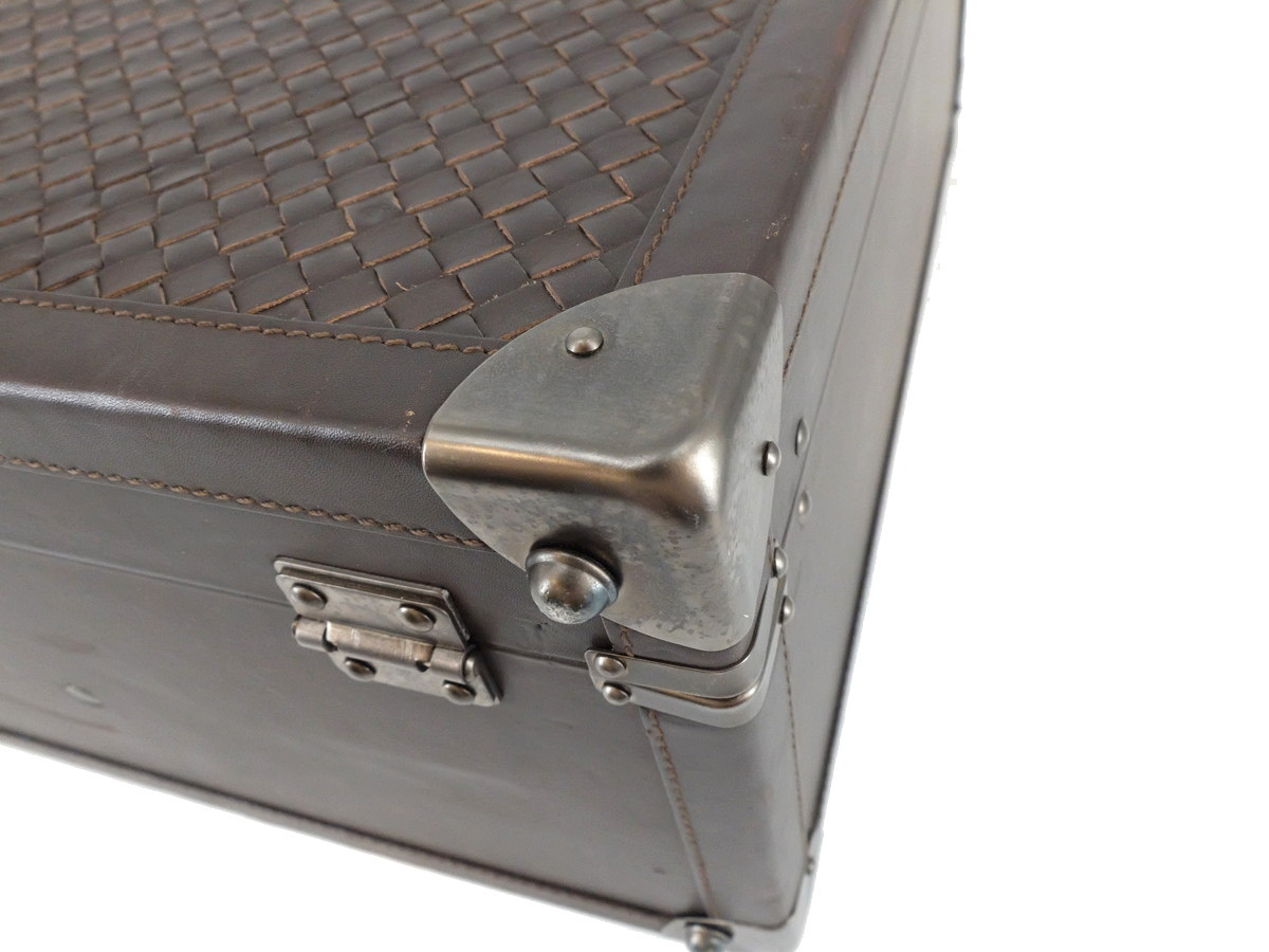 3000円 超高品質で人気の ボッテガヴェネタ レザースーツケース