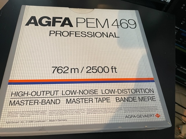 人気新品入荷 定期入れの AGFA PEM469 オープンリールテープ 数本あり prpempresariales.com prpempresariales.com