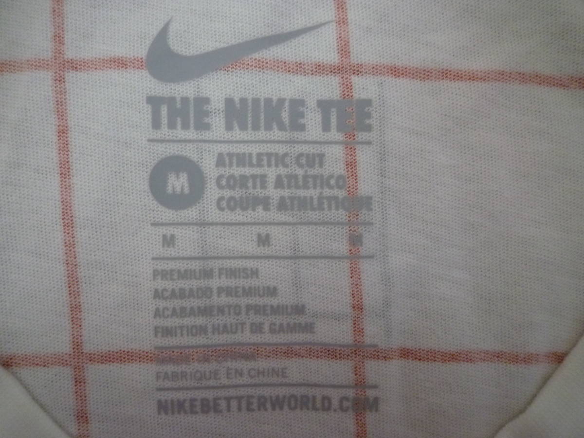  Nike RAFA short sleeves T-shirt white M size 