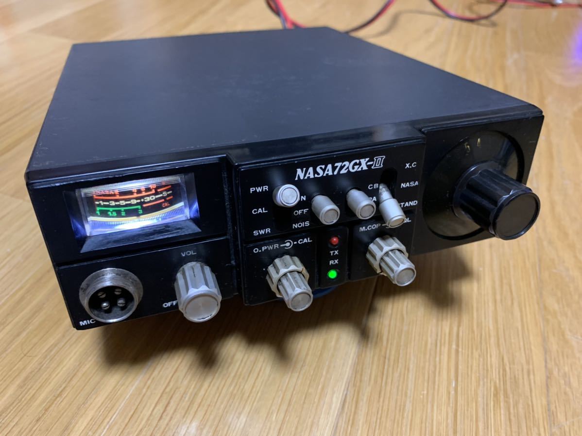 NASA72GX-Ⅱ 高音オーフナ912変調 動作品 28Mhz CB無線 ナサ