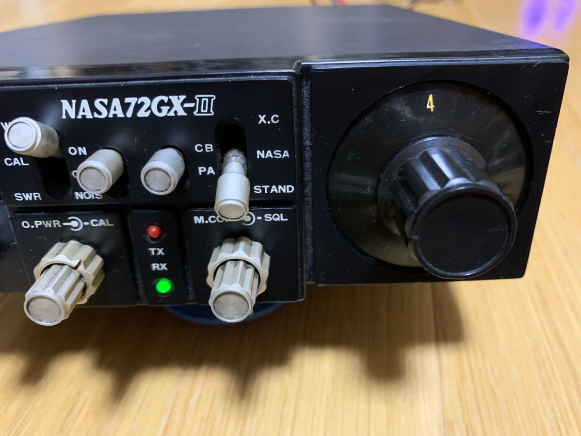 NASA72GX-Ⅱ 高音オーフナ912変調 動作品 28Mhz CB無線 ナサ NASA72GX-Ⅱ 高音オーフナ912変調 動作品 28Mhz CB無線 ナサ