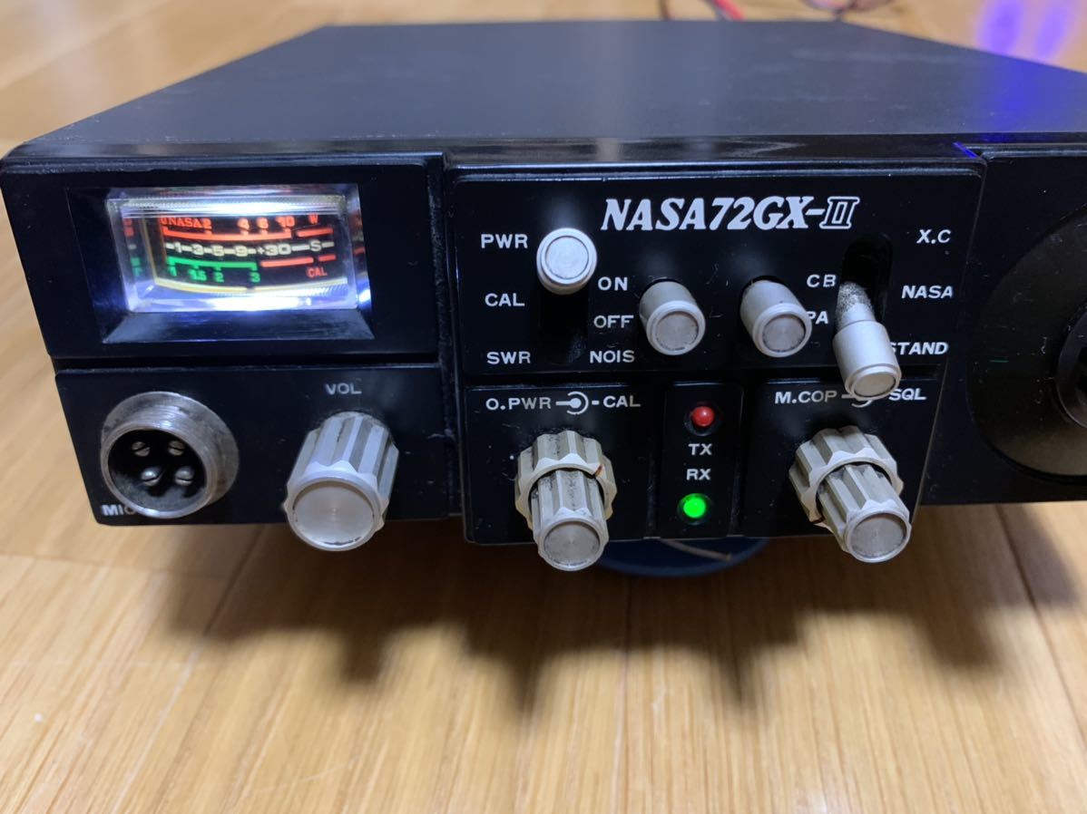 NASA72GX-Ⅱ 高音オーフナ912変調 動作品 28Mhz CB無線 ナサ NASA72GX-Ⅱ 高音オーフナ912変調 動作品 28Mhz CB無線 ナサ