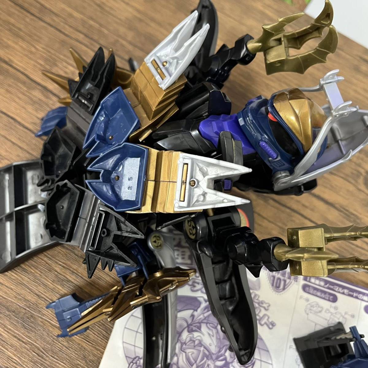 元祖SDガンダムワールド 黒魔神闇皇帝 101 現状品 説明書付き | www