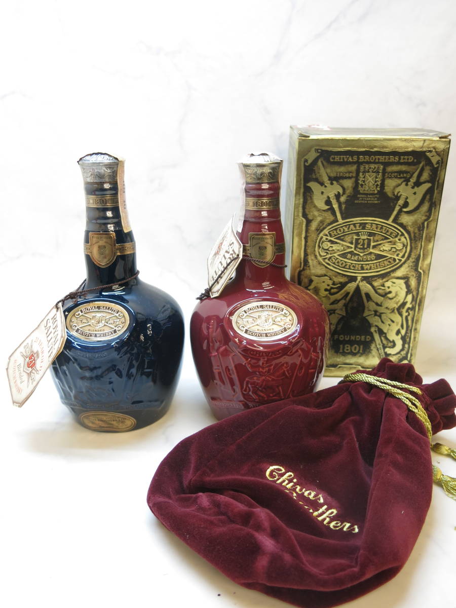 ☆1344【古酒】ロイヤルサルート ROYAL SALUTE スコッチ ウイスキー 21