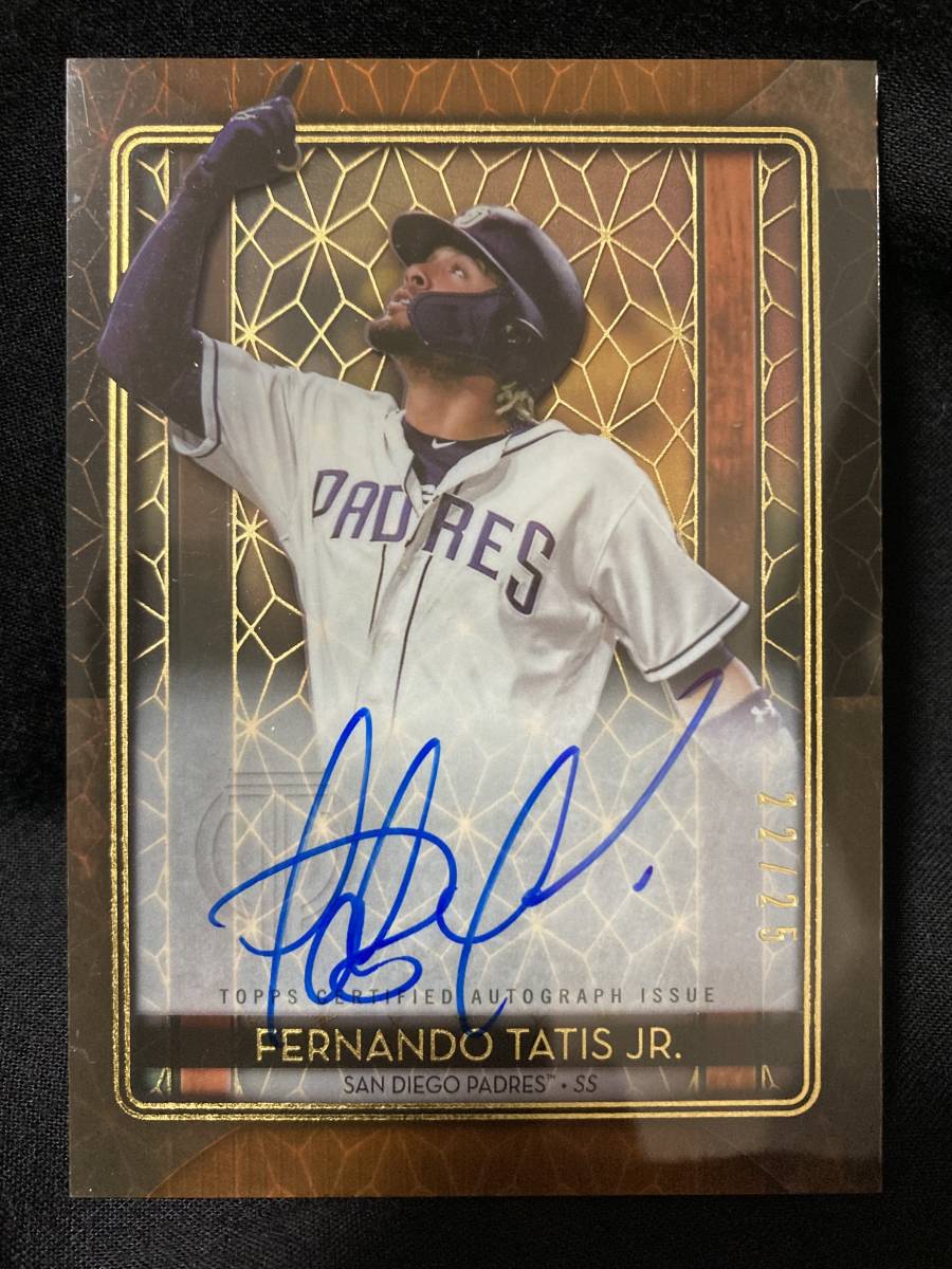 本物保証】 Fernando Tatis Jr. 2020 Tribute 直筆サインカード