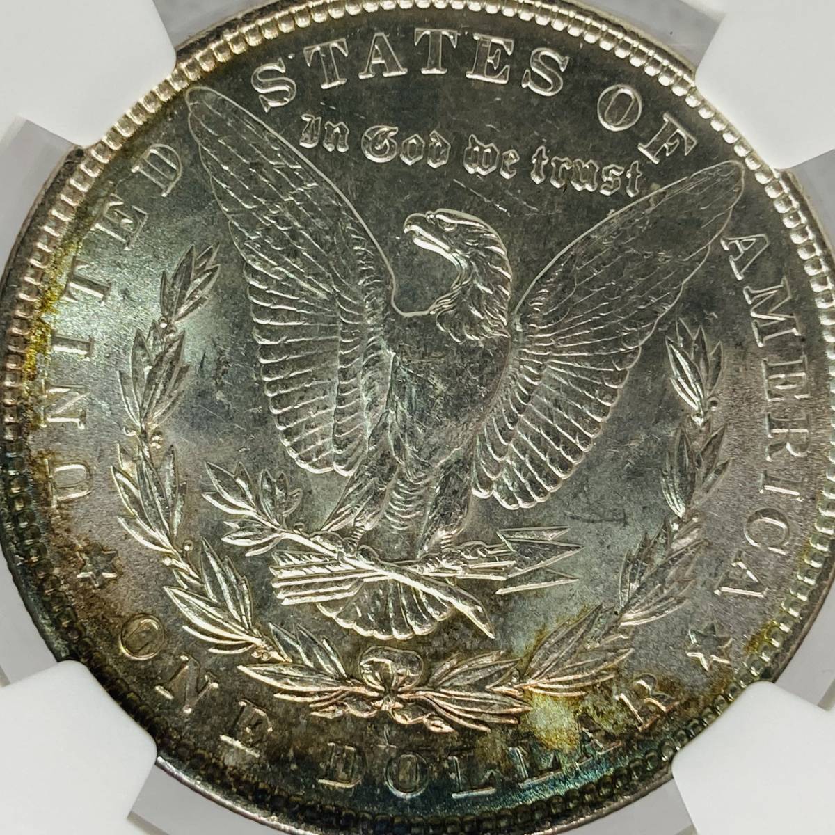 1円スタート 1887 アメリカ モルガンダラー 銀貨 1ドル NGC MS63 