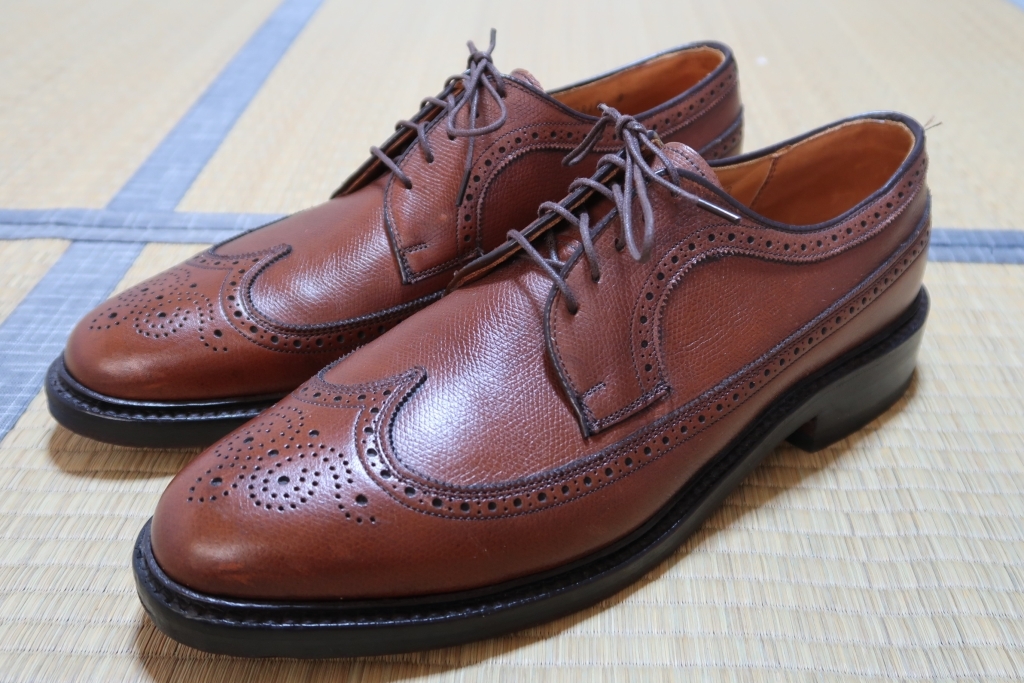 【スーパーセール】 フットジョイ FootJoy ロングウィングチップ (検:Florsheim) 27-27.5cm 10.5B 27.0cm 【スーパーセール】 フットジョイ FootJoy ロングウィングチップ (検:Florsheim) 27-27.5cm 10.5B 27.0cm
