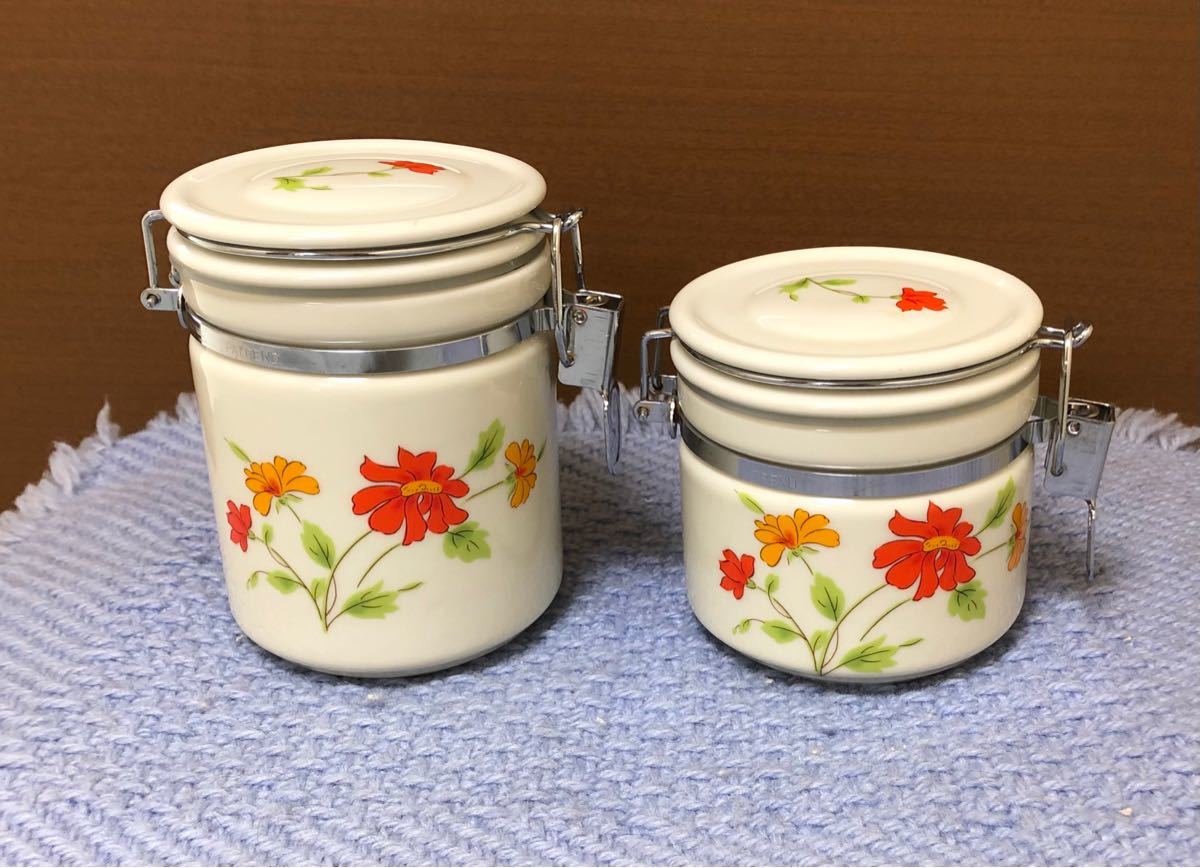 SALE/95%OFF】 密閉容器 陶器 花柄 ecousarecycling.com