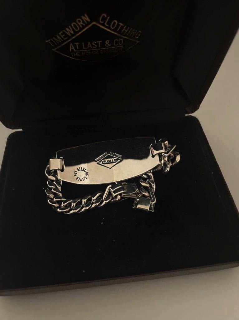 atlast&co timewornclothing butcher products ID ブレスレット atlast&co timewornclothing butcher products ID ブレスレット