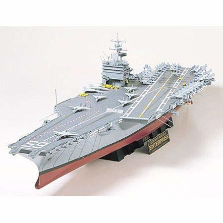 タミヤ 1/350 艦船シリーズ No.7 アメリカ海軍 原子力航空母艦 CVN-65 エンタープライズ プラモデル 78007(