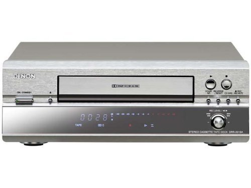 良品】 DENON PRESTA カセットデッキ シルバー DRR-201SA | www.loja