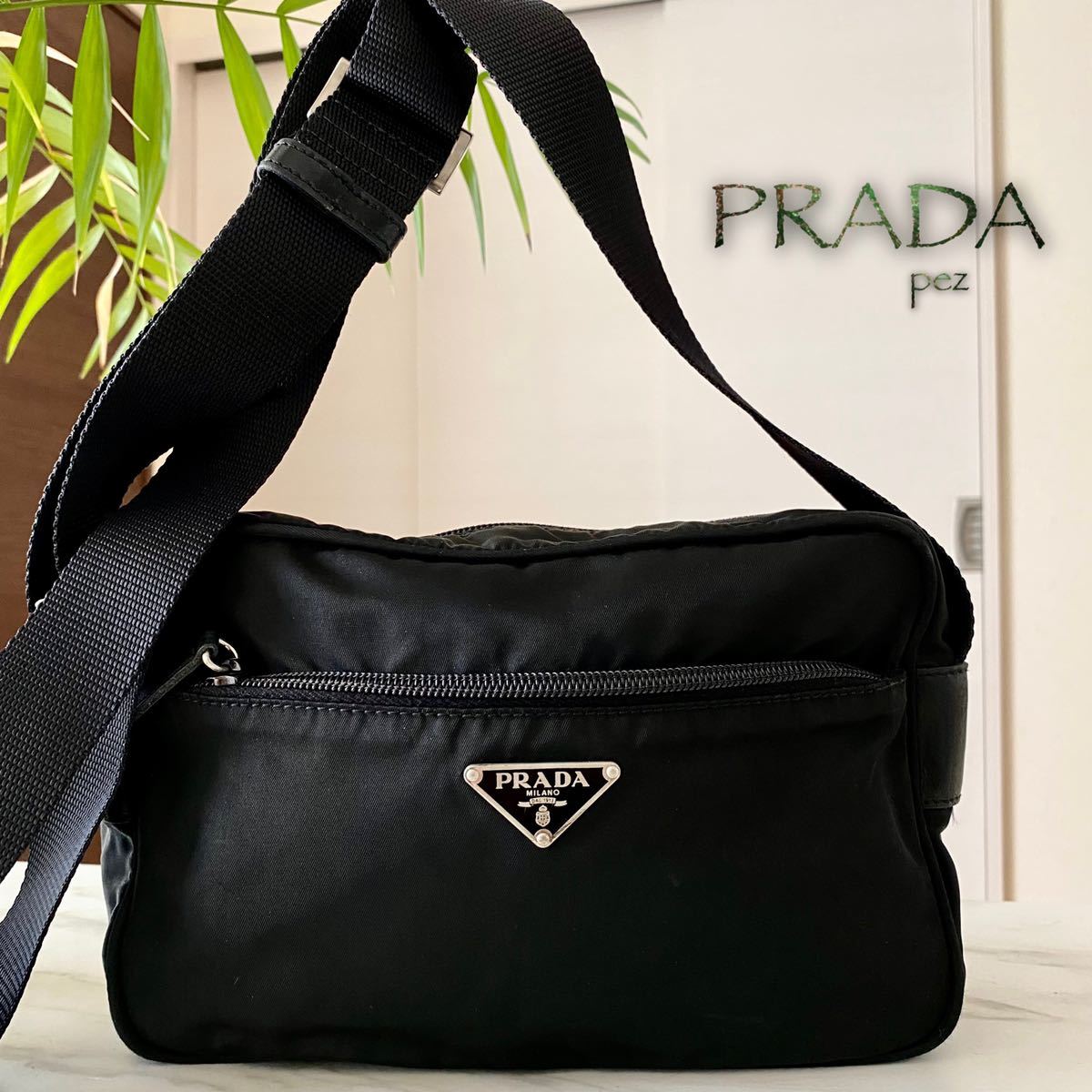 正規品 PRADA プラダ テスート ショルダーバッグ＊メンズ レディース