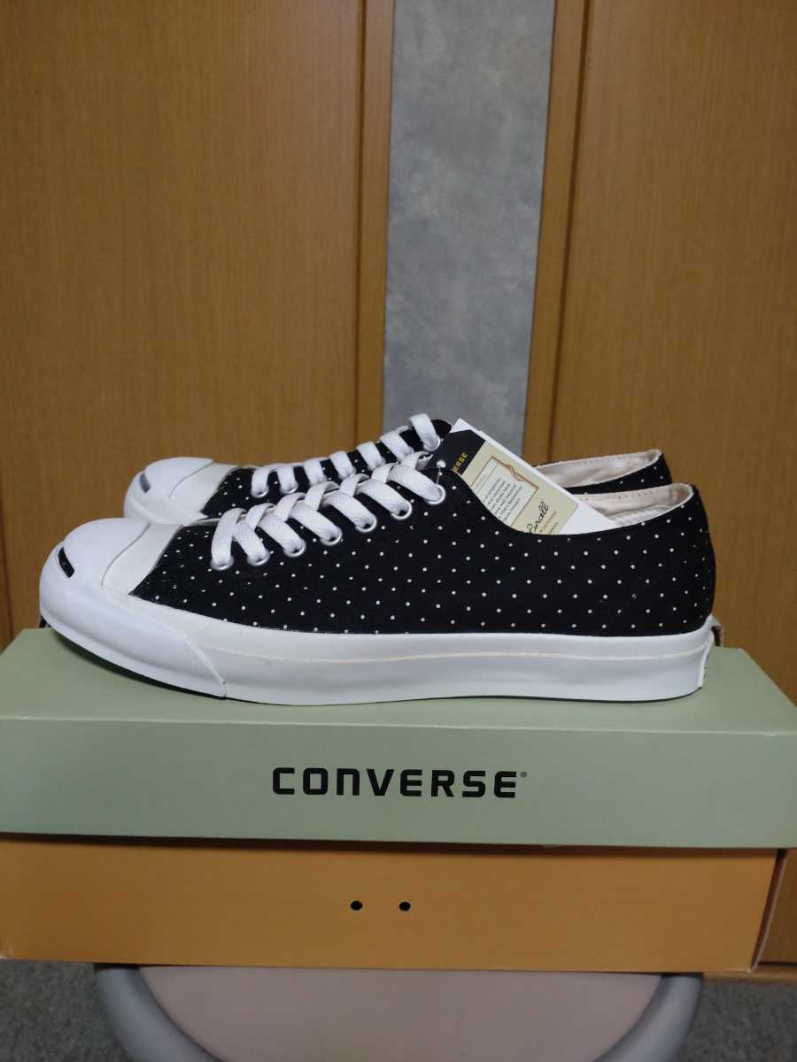 高品質】 CONVERSE ジャックパーセル ドット柄 水玉 コンバース