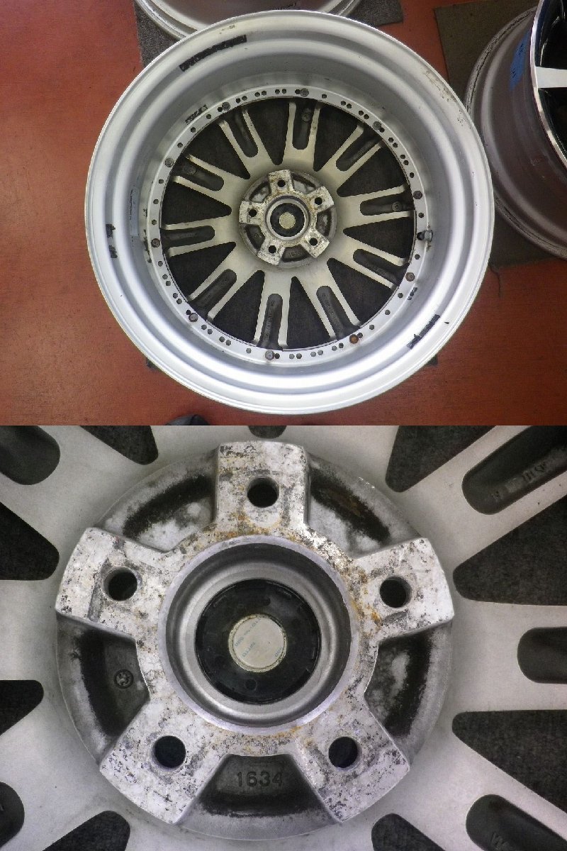 R407W129 ホイールのみ4本販売 Kranze クレンツェ ヴィシュヌEVO 19x8.5/9.5J PCD114.3 5H +44/43 ハブ73 クラウン/マジェスタ/セダ