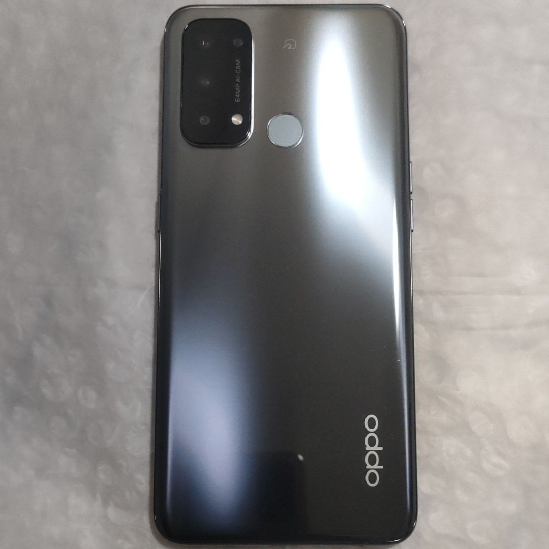 超目玉 OPPO Reno5 A Y mobile A1030P シルバーブラック sushitai.com.mx