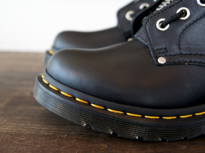 ● 23.0cm（UK4) ● Dr.Martens ドクターマーチン 1460 TWIN ZIP 8ホール ブーツ ジップ ファスナー 黒 27629001 限定 正規品 新品 即決