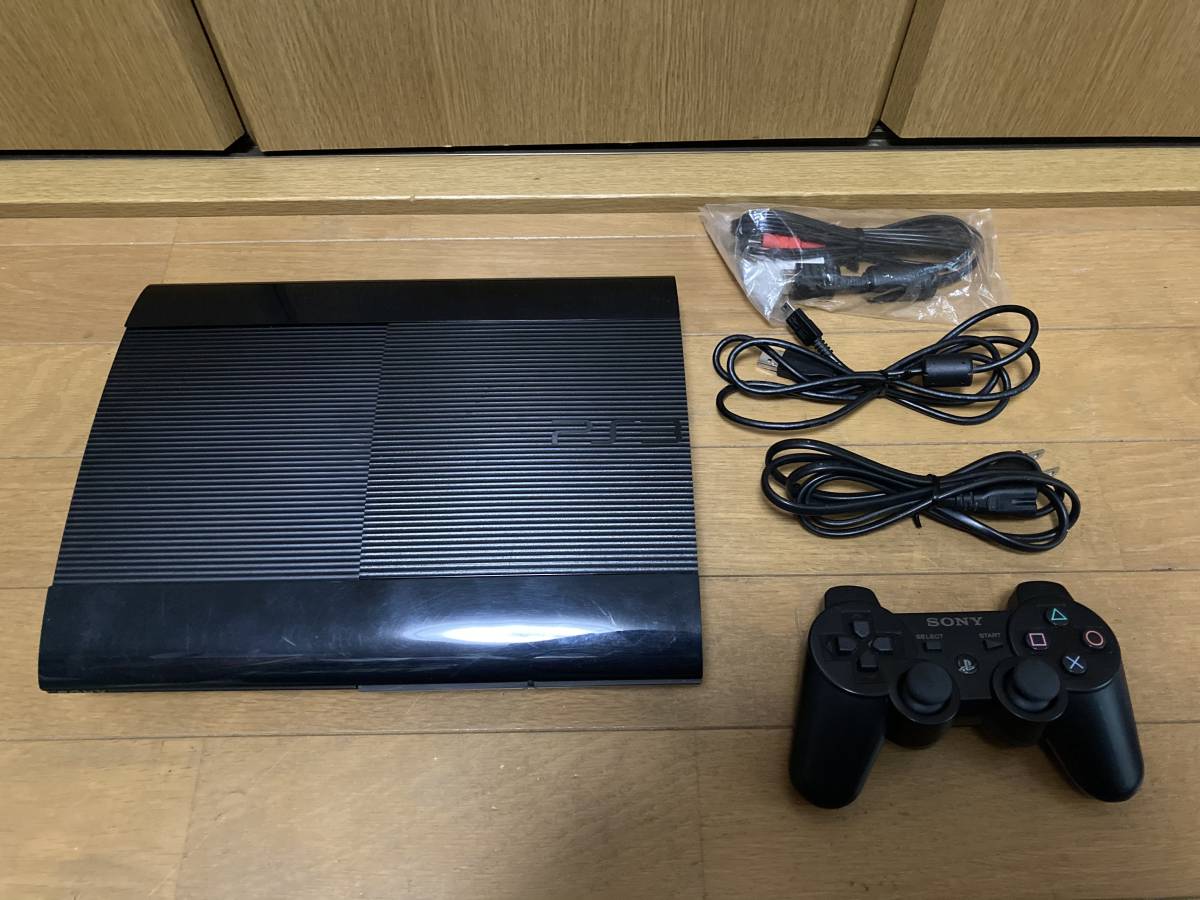 即決! プレイステーション3 PS3 本体 CECH-4300C 500GB ブラック コントローラー 付き - bizarromesa.com