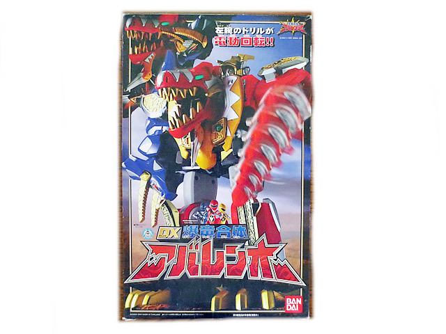 新品 バンダイ 爆竜戦隊アバレンジャー DX 爆竜合体 アバレンオー www
